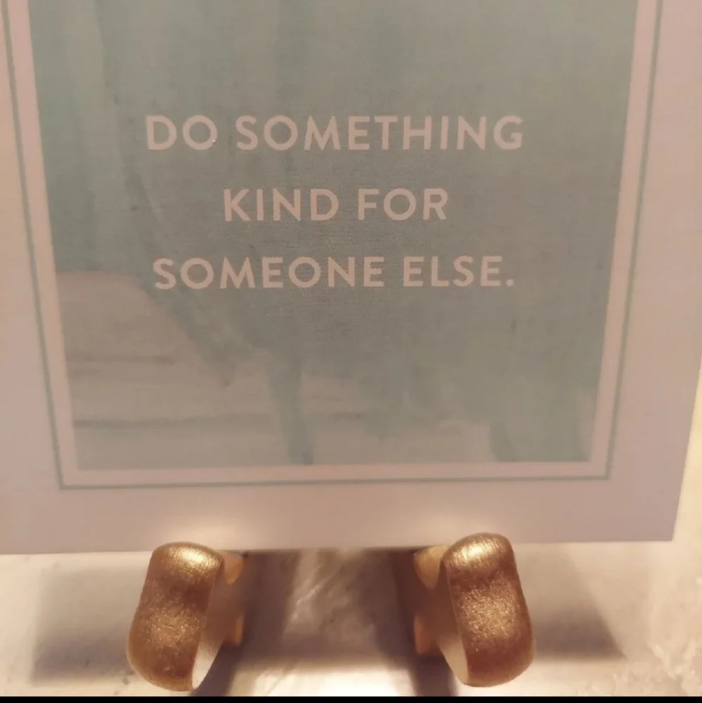 INSPIRATIONAL WELLNESS CARDS WITH GOLD FRAME By Zoe Brennan BNWT SO